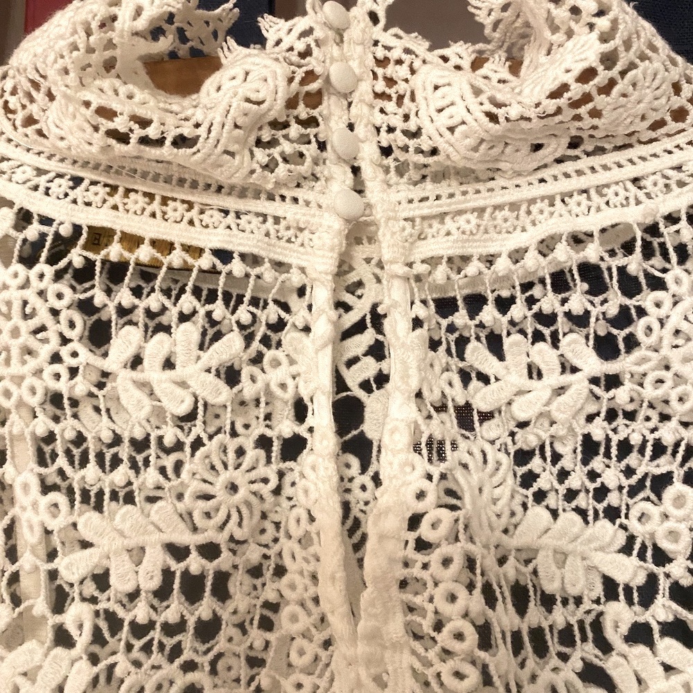 Ralph Lauren XL Cotton Lace 2 pc. Top - Picture 5 of 5